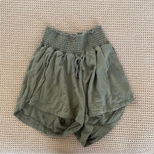Ripe Maternity Linen Drawstring Short